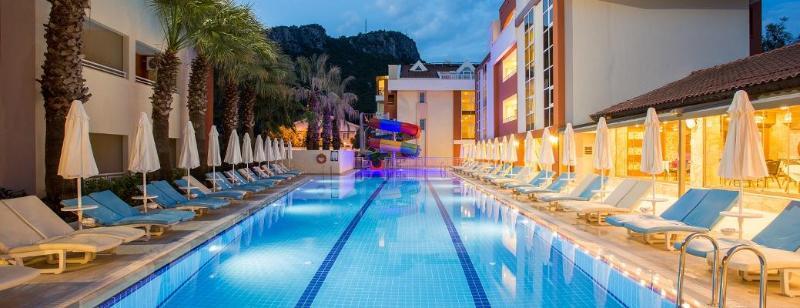 Iko Melisa Garden Hotel Antalya Exteriör bild